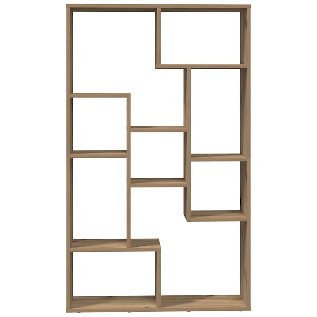 Vidaxl Bookshelf, Artisan Oak, 72X20X120 Cm