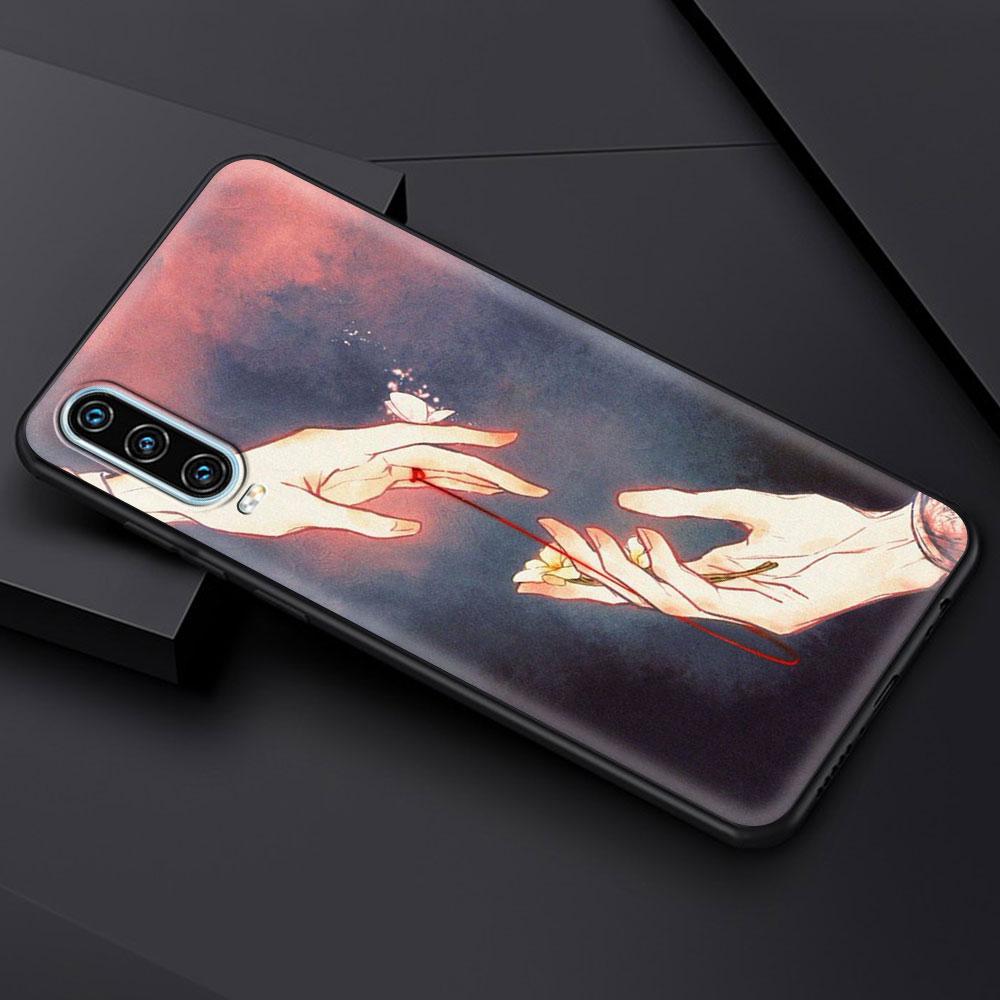 Heaven Official's Blessing For Huawei P30 Lite Soft Case For Huawei P50 Pro P20 P40 Lite E P Smart Z 2021 Y6p Y9s Y7a 2019 Cover