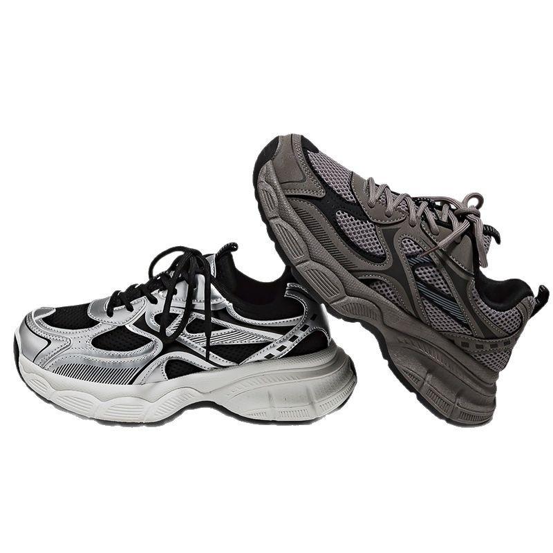 Global Thick-soled High-value Dad Shoes 22 Autumn New Heightening Sports Shoes Running Shoes