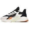Rubik's Cube Chunky Sneakers Women's Low Top Black/Ivory White 122148808-4