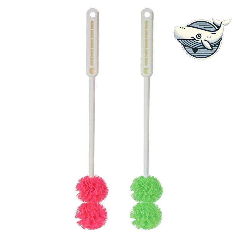 Random color bottle cleaning brush silicone soft cleaning tool