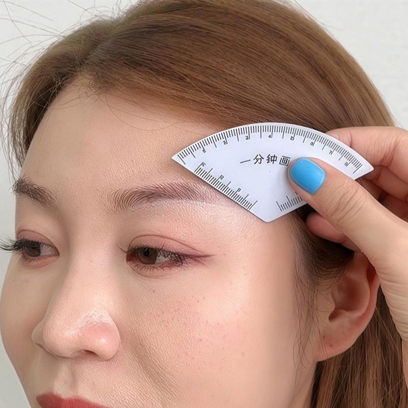 1Pc Hot Fast Drawing Eyebrow Design Ruler Microblading Mapping Tool Shaping Permanent Makeup Drawing Guide Ruler Tattoo Supplies
