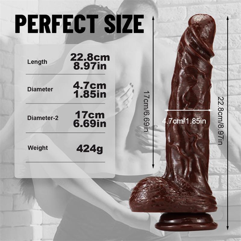 Female Dragon Root Dildo Oversized Super Rough Model Dildo Masturbator