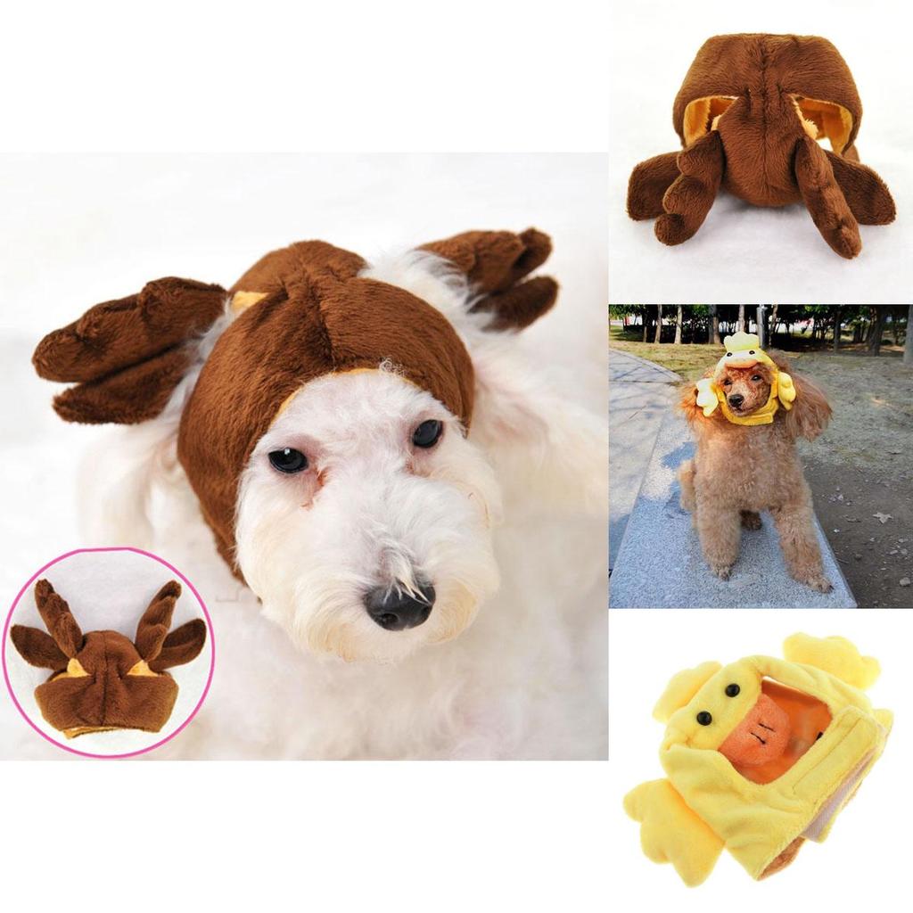 Entzückende Hübsche Haustier Hund Katze Hut Mütze mit Rentier- und Entenkostümen