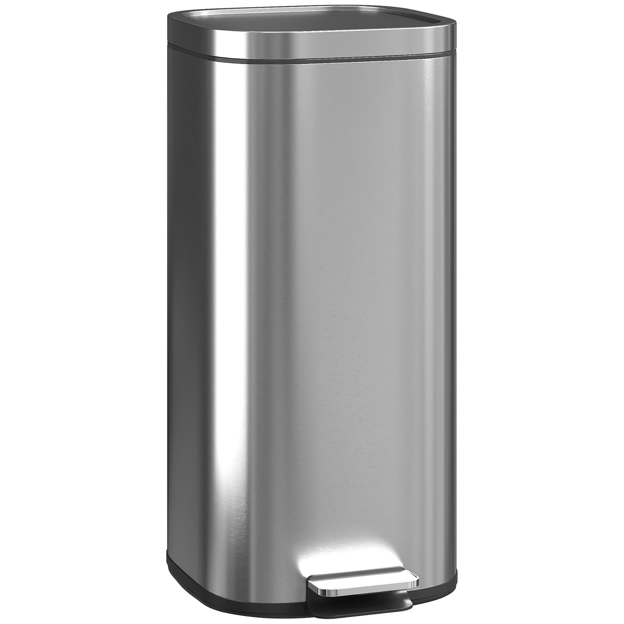 Kitchen bin 30L, pedal bin with