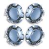 4x Polished Aluminum Wheel Center Cover for Chevrolet 07-13 Silverado 1500