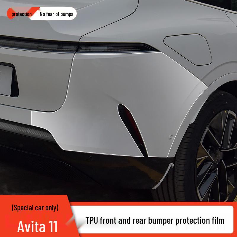 Avatr 11 TPU Transparent Front & Rear Film: Car Scratch Protection