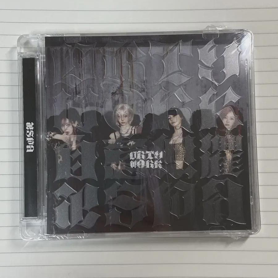 

aespa Dirty Work Запечатанный альбом Код версии Код Dirty Work