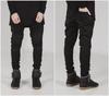 Men's Trendy Slim-Fit Motorcycle Stretch Jeans