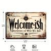 Metal Wall Art Decor Sign 20x30cm Hanging Plaque
