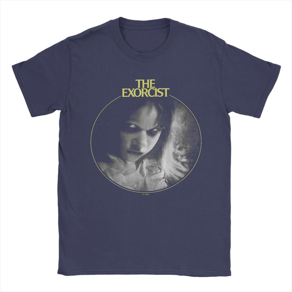 The Exorcist Scary Film TShirt Summer Cotton T Shirts For Man Harajuku Design Tee Shirt ShortSleeved Y2K Basic Top Tees