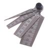 4Pcs/Set Stainless Steel Welding Taper Feeler Gauge 1-29Mm Precisions Engineered Taper Feeler Gauges Hole Inspection Tools
