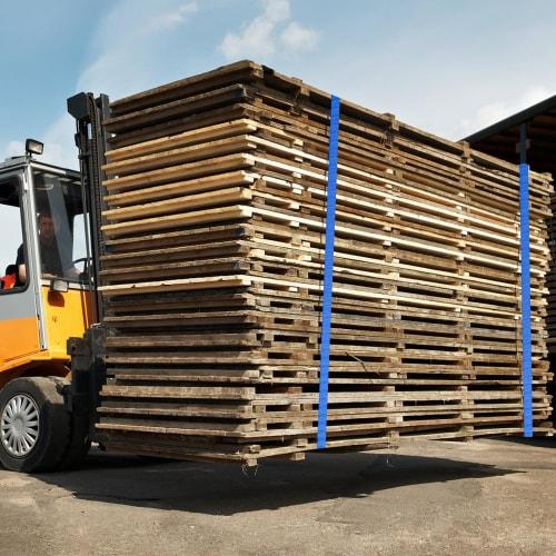 mopam Ratchet Lashing Belts, Set of 4, 9m Long, 50mm Wide, 5000kg Load Capacity, High-Strength Aluminum Alloy Hooks, for Earthquake Securing, Moving,