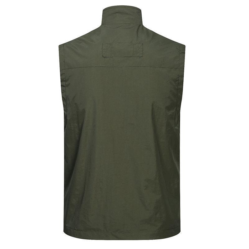 Spring and Autumn Outdoor Men's Vest Jacket Men's Sleeveless Vest Vest Youth Vest