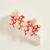 Fashion Butterfly Knot Ear Studs Zinc Alloy For Women Summer