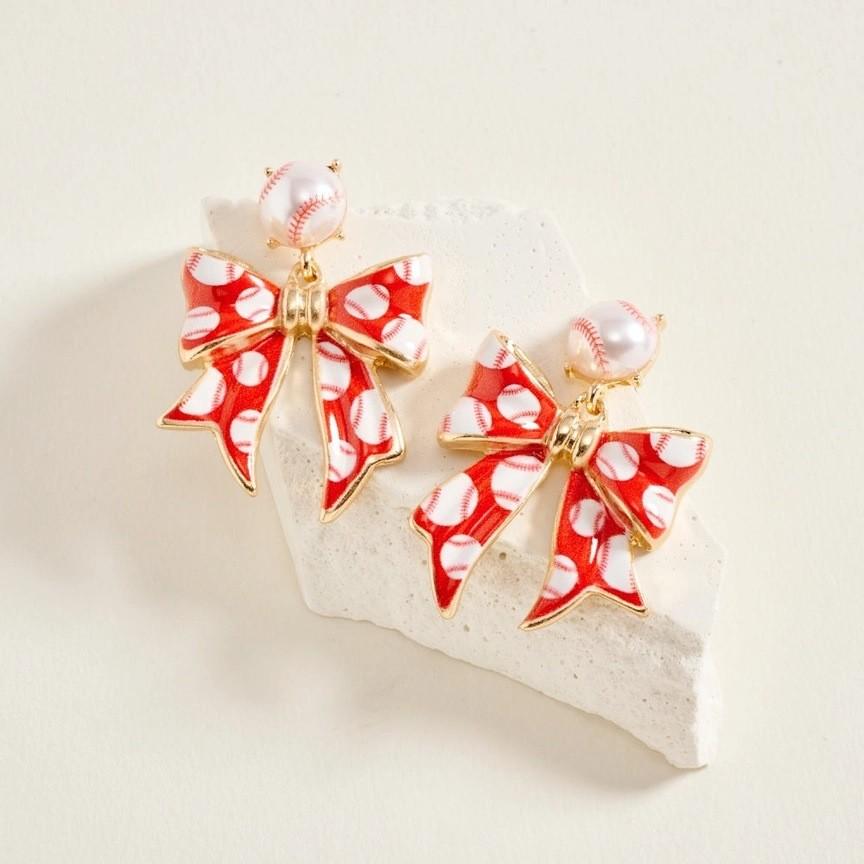 Fashion Butterfly Knot Ear Studs Zinc Alloy For Women Summer