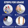 Waterproof Fast Dry Transparent Soft Resin Low Odor Adhesive for Sneaker Boot DIY Craft Fixing 60ml Strong Shoe Repair Glue
