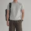 Onl Men S Button Linen Slim Fit Short Sleeve Knit