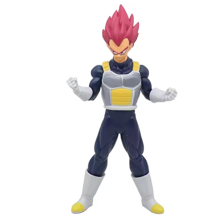 Anime 17-18CM Dragon Ball Z Super Saiyan Son Goku Broly Vegeta Anime Action Figure Model Gifts Collectible Figurines for Kids