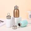 New High-value Mini Chubby Ding Big Belly Cup 304 Stainless Steel Vacuum Thermos Portable Ring Tumbler
