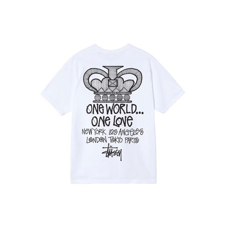 Stussy One World Tee Unisex 1904781