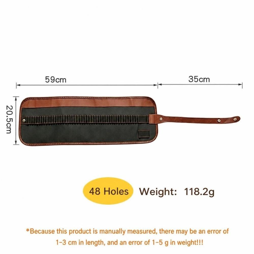 PU Leather Roll Up Pencil Case Large Capacity Pencil Storage Roll Bag  Art Students & Painters