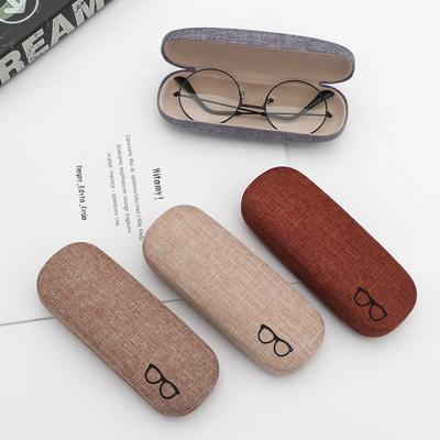 1PC Classical Fashion Men Women Kids Leather Eye Glasses Hard Shell Protector Reading Eyewear Case Portable Sunglasses Box Case