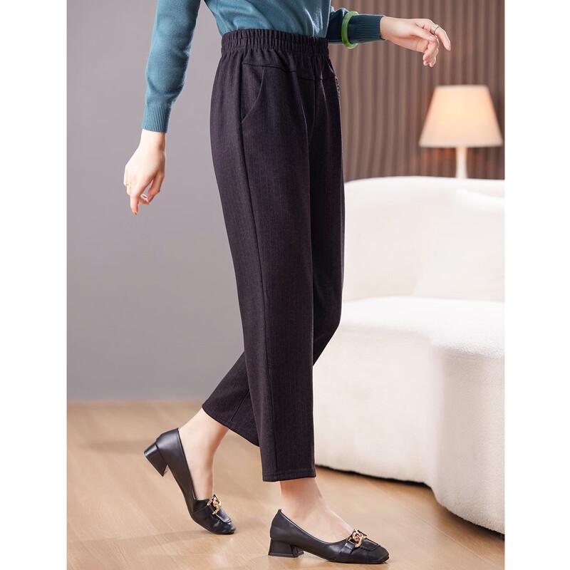 SIFONE Women s Tapered Casual Pants with Elastic Waist XL
