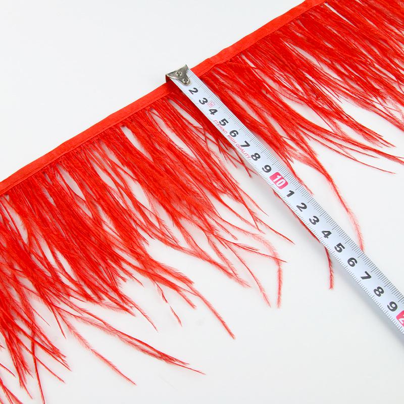 Ostrich Feathers for DIY Jewelry, Clothing Accessories, Cuffs, and Skirt Decoration