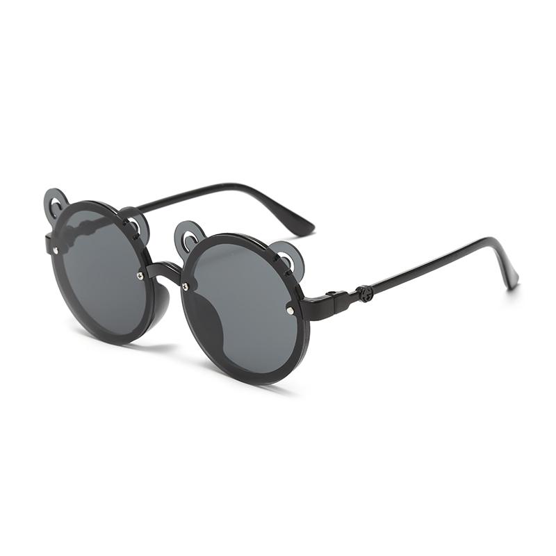 New Children's Sunglasses Anti-uv Fashion Sunglasses Baby Boy And Girl Sunglasses Cartoon Bear