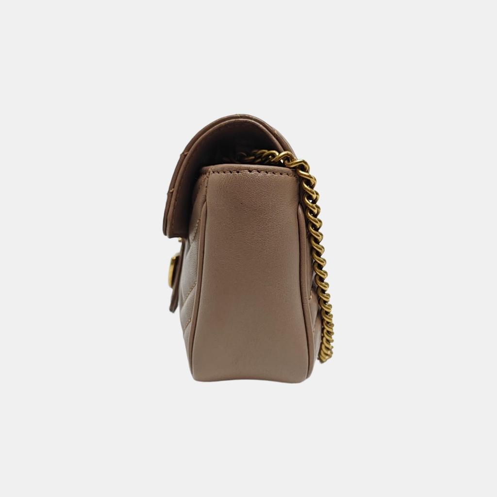 [Pre-Owned] Gucci Handbag 'Tan' - Very Good #TBV6O2