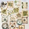 20pcs Cute Self-made Vintage European style navigation map  Scrapbooking Stickers /decorative Sticker /DIY Craft Photo Albums