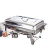 Heavy-Duty Stainless Steel Buffet Stove with Alcohol Heating and Insulating Cloth