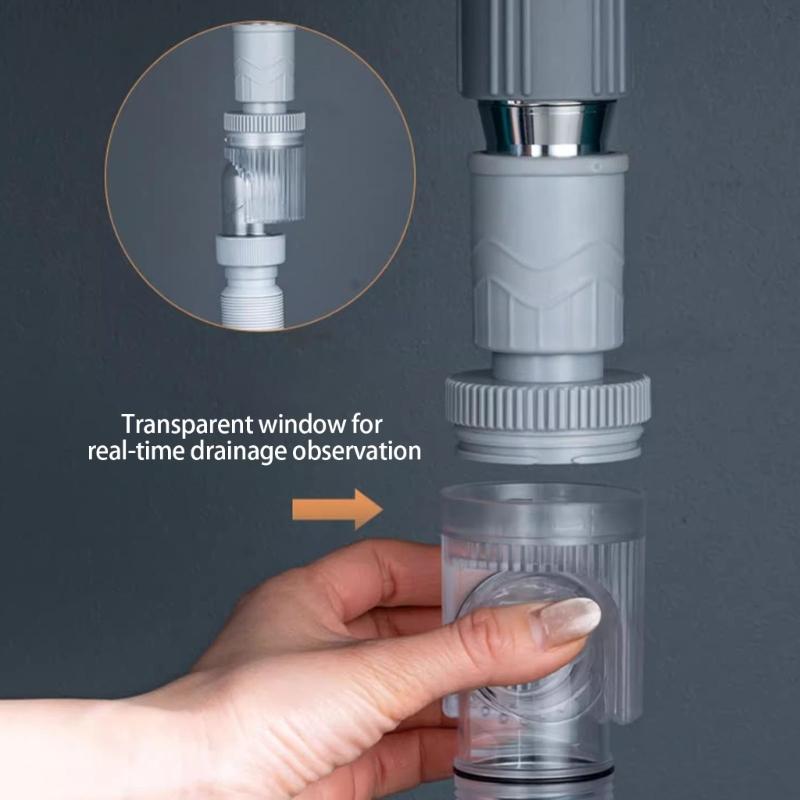Uniwersalny rurka odpływowa do zlewu kuchennego Teleskopowy elastyczny wąż odpływowy Deodorant do zlewu Sitko Odpływ Rura kanalizacyjna do łazienki