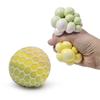 Novelty Color-Changing Grape Squeeze TPR Rubber Stress Ball Toy