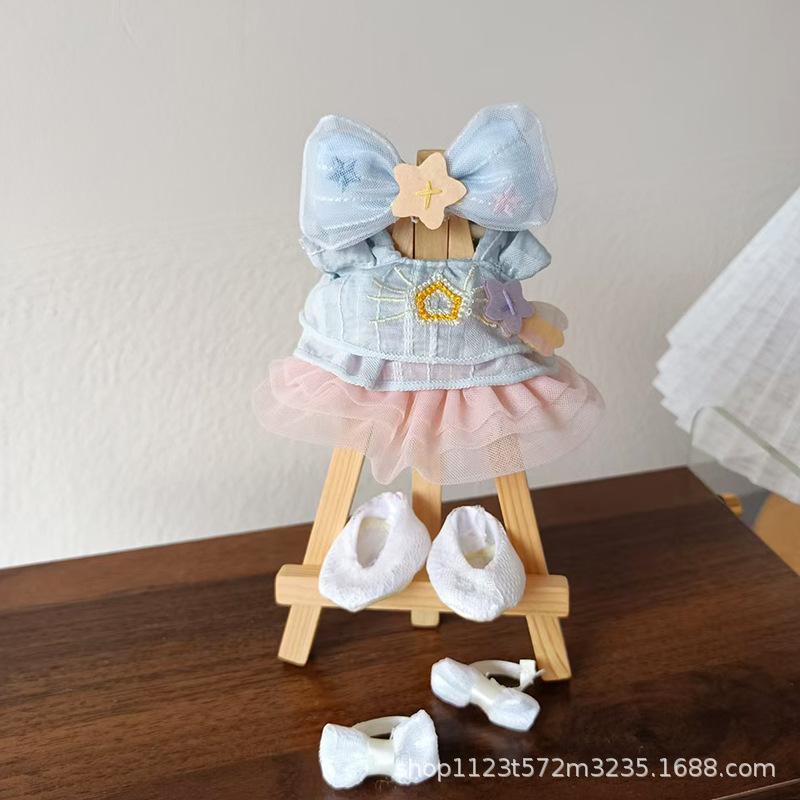 

Kawaii Disney Shelliemay Stellalou Plush Doll Clothes Pendant Messenger Bag Small Pendant Key Chain Girl Heart Gifts 15cm 15cm