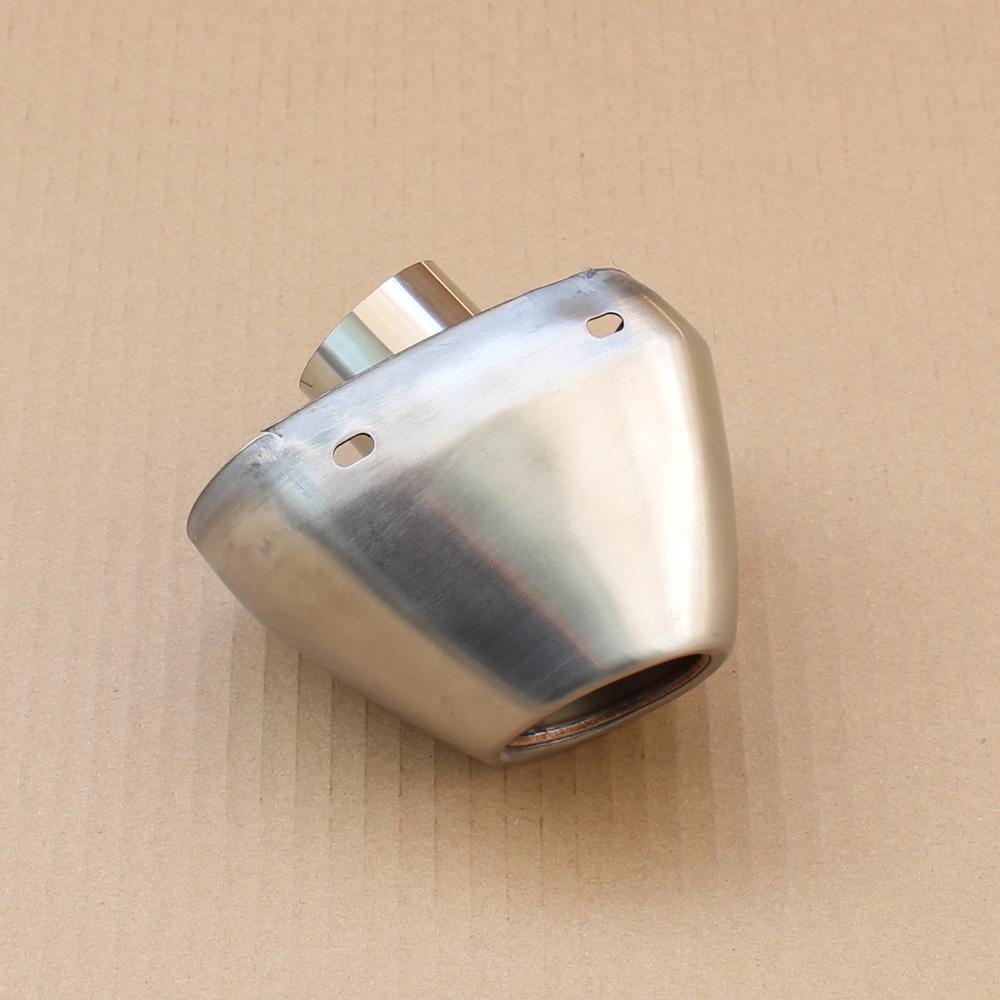 Stainless Steel End Cap Tip for FMF Motorcycle Exhaust Muffler Pipe Replacement Part