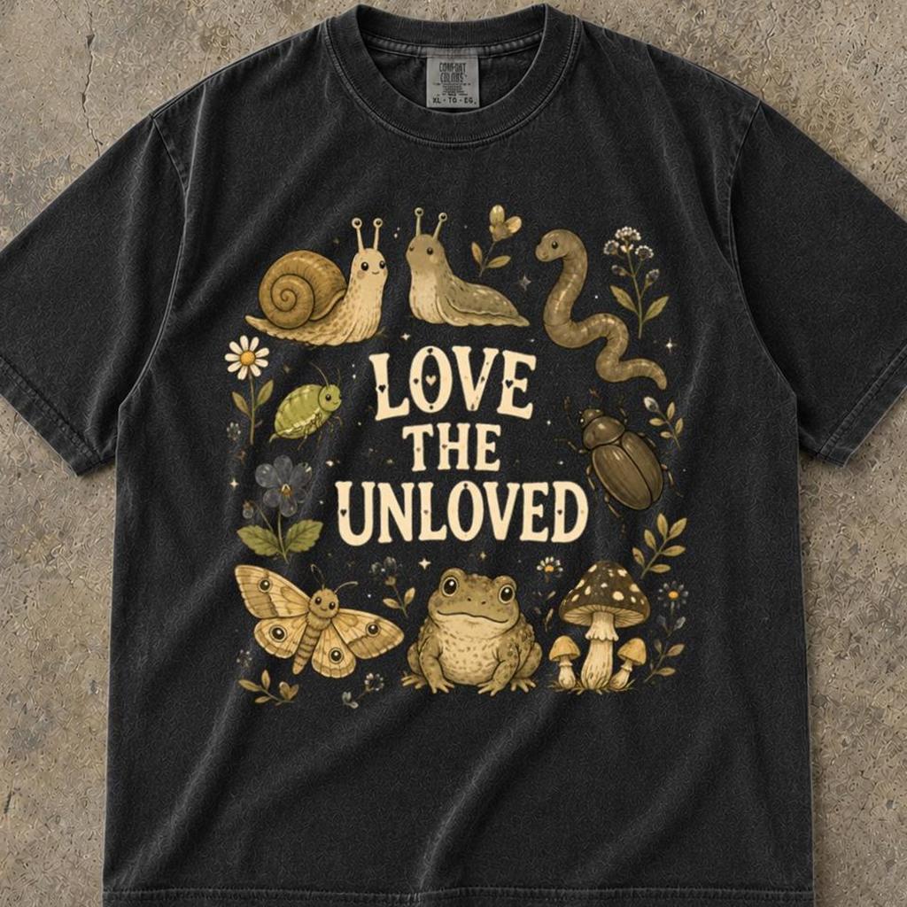 Love The Unloved Tshirt, Insect Shirt, Unwearable Shirts, Nature Shirt, Love The Unloved T Shirt, Love The Unloved Bug Shirt, Lady Bug Shirt