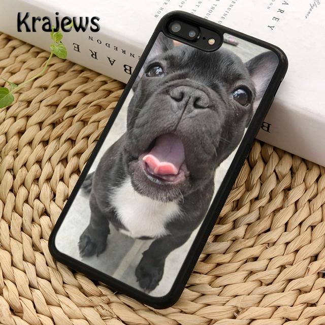 French Bulldog Silicone Soft Phone Case Cover For iPhone 17 Air 16 15 14 plus 12 13 pro max Fundas