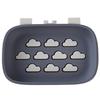 Double Color Double - layer Wall - hanging Asphalt Box without Perforating Stick Bathroom Soap Rack