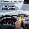 Car Heater 12V/24V Windscreen Defogger Defroster Electric Defroster Warmer for Windscreen Dashboard Automotive Sedans SUV Truck