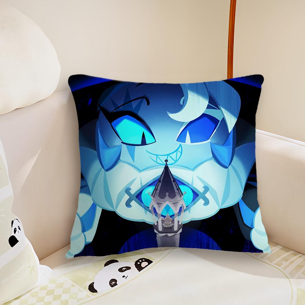 C-Cookie Run K-Kingdom Shadow Milk Cookie Cushion Cover Living Room Headboard Office Bedroom Cushion Sofa Nap Time Pillow Case