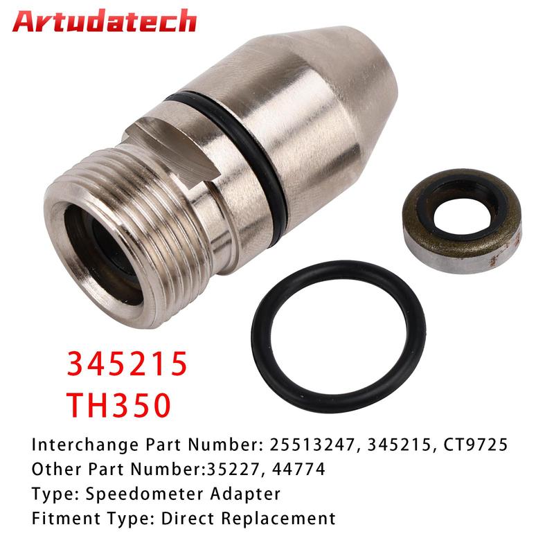 Artudatech TH350 CT9725 Speedo Gear Sleeve Housing w/ Extra Seals 345215 For GM Turbo 350 Car Accessories 25513247  35227 44774