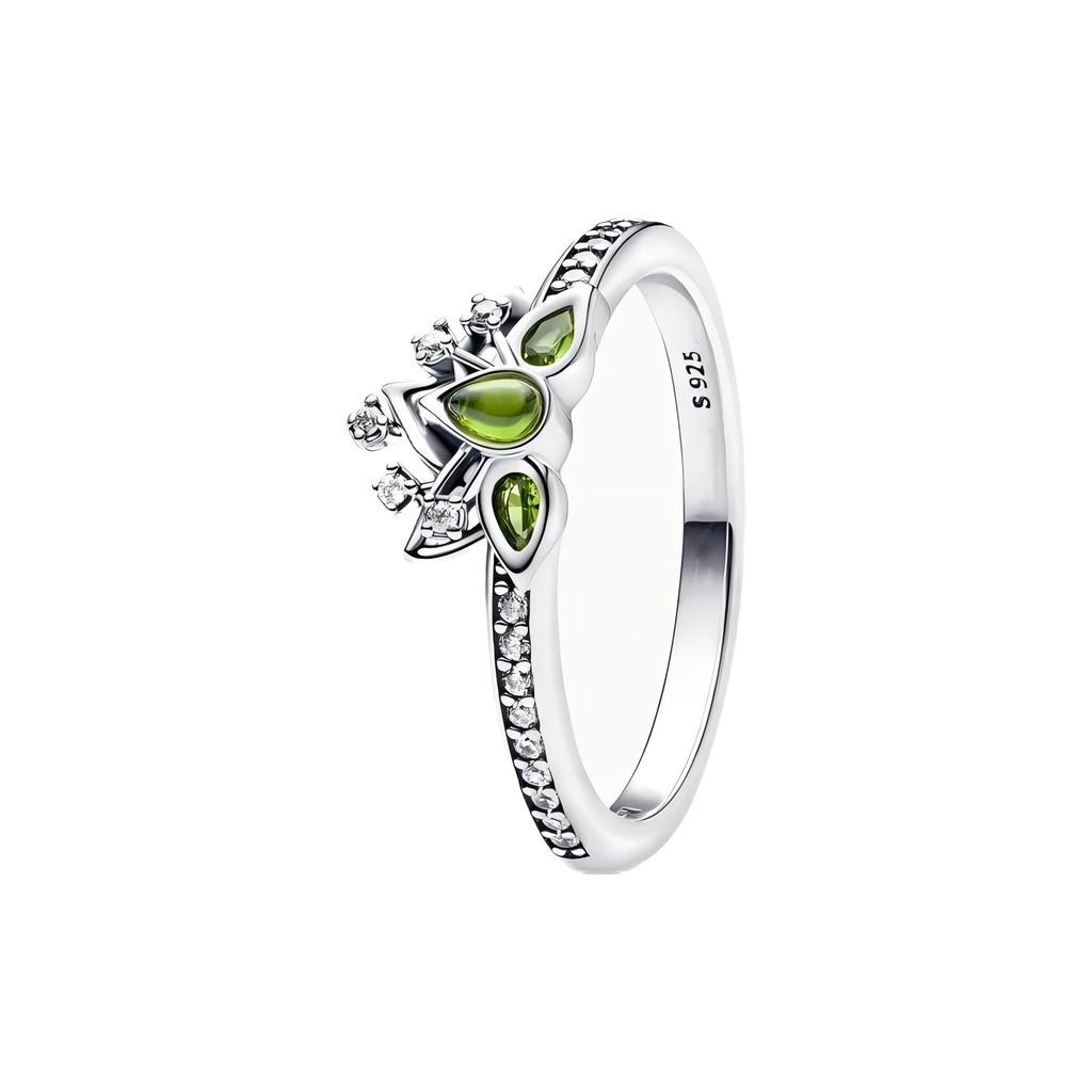 2025 Zircon Inlaid Princess Ring Series Women's Party Jewelry 925 Silver Ring