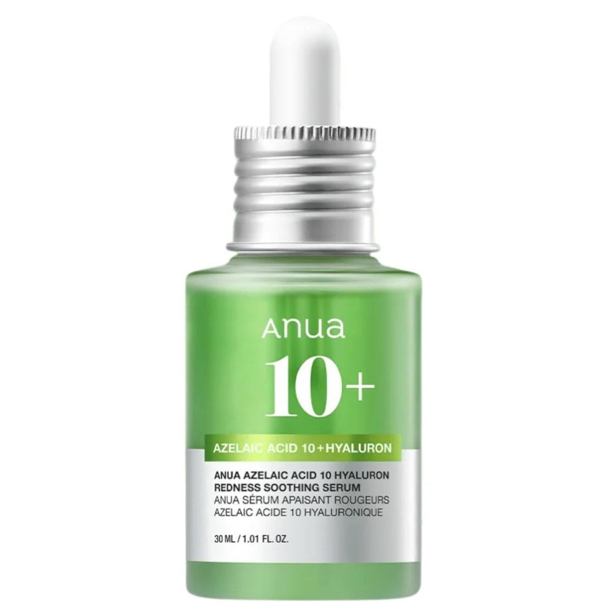 

ANUA Azelaic Acid 10 Hyaluron Redness Soothing Serum 30ml - kojące serum do twarzy