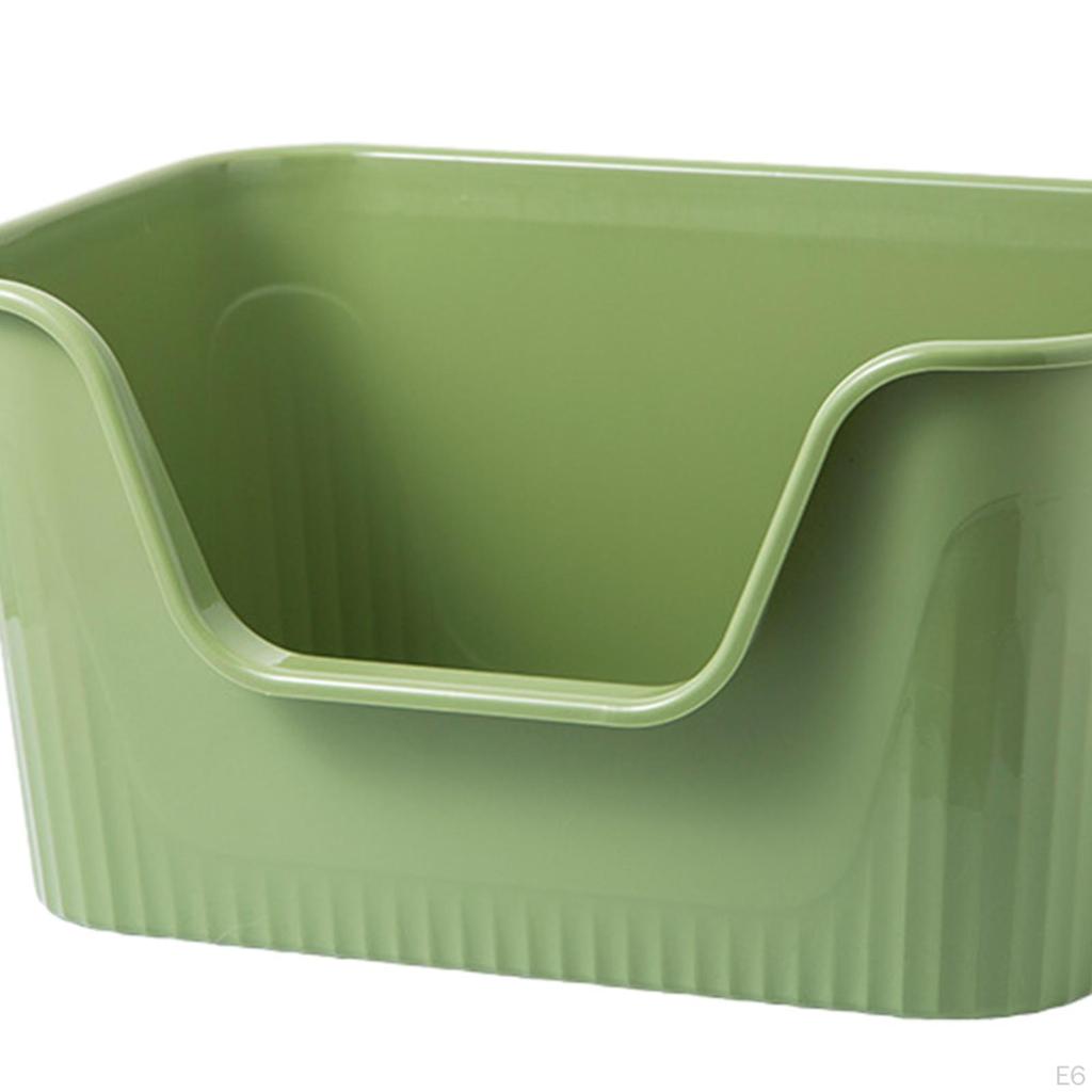 Záchod pro kočky pro všechny druhy kočkolitu nočník s otevřeným vrchem podnos na kočkolit pro domácí mazlíčky