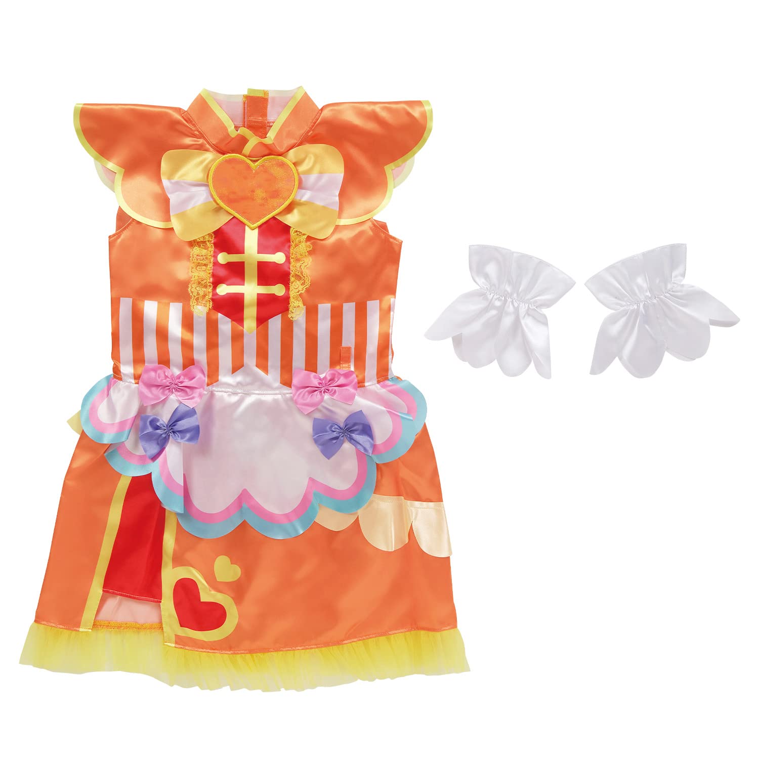 

Восхитительная Трансформация PreCure Кюа 3 и [Bandai] PartyPreCure Юм-Юм (Возраст до) оранжевый