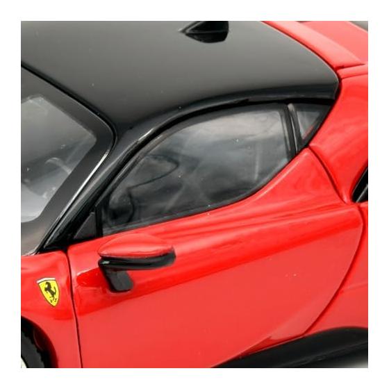 Bburago 1/24 Ferrari SF90 Stradale Red [Engine room open version] / Mini car die-cast car finished product 18-26028 (CN)
