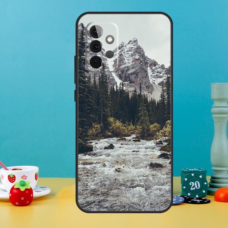 Nature Forest Mountain Case For Samsung Galaxy A15 A16 A05 A26 A36 A56 A52 A53 A33 A13 A34 A54 A14 A35 A55 A22 A32