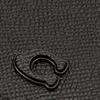 Coach Zip Card Case 13 Letter Logo Zipper Solid Color Cross Grain Leather Clutch Card Holder Wallet Women wallet Black CJ879-BLK